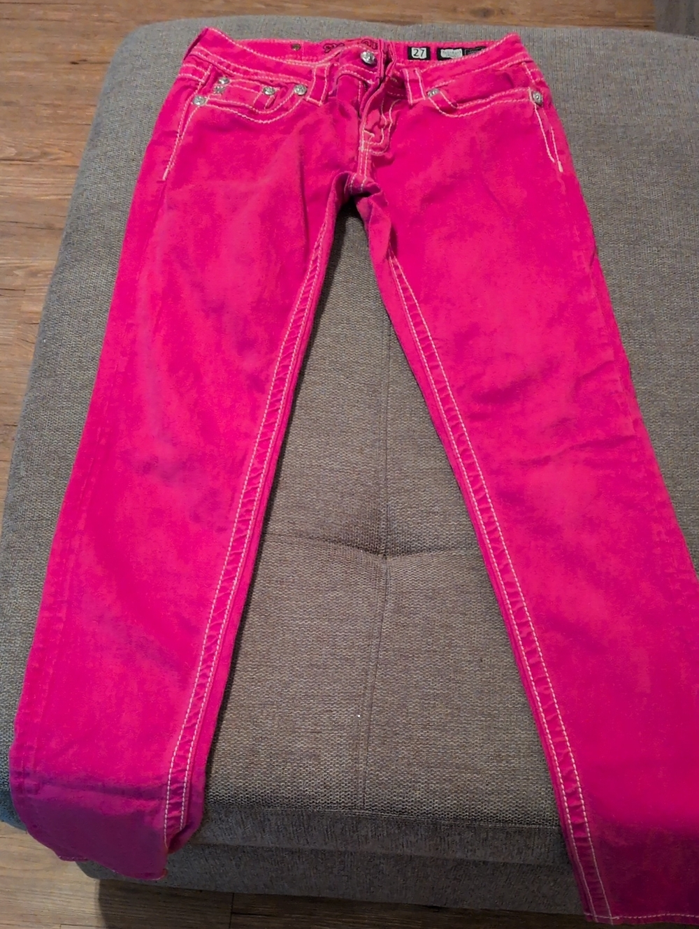 Miss Me Hot Pink Skinny Jeans